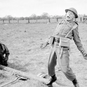 Dads Army Actor Clive Dunn who plays Corporal Jones right
