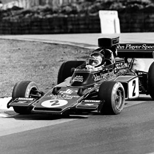 Daily Mail Race of Champions, Brands Hatch. Jacky Ickx-JPS Lotus 1974