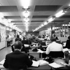Daily Mirror Offices Print, Holborn, London 1965 Daily Mirror Offices Print, Holborn, London 1965