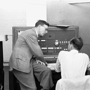 Teddington Computing Team, 1952 Print