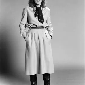 Il personale di moda del Daily Mirror - in foto Anne Robinson. 5 novembre 1980.