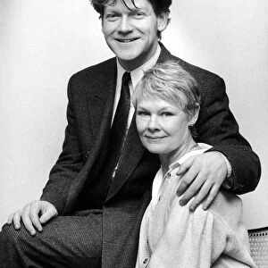 Dame Judi Dench and kenneth branagh mark the start of their Shakespeare season at