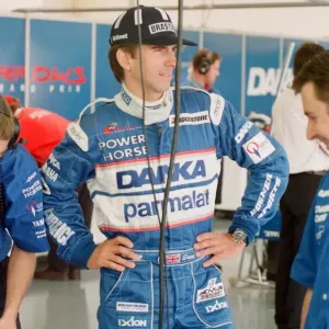 Damon Hill Print, Arrows-Yamaha at 1997 British Grand Prix