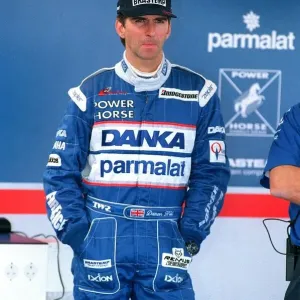 Damon Hill Formula 1 July 98 Formula 1 racing car driver at silverstone for Damon Hill Formula 1 July 98 Formula 1 racing car driver at silverstone for