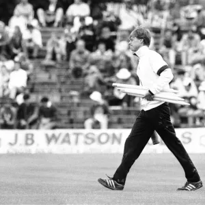 A damp Acklam Park where Yorkshire were suppose to play their Britannic Assurance County A damp Acklam Park where Yorkshire were suppose to play their Britannic Assurance County