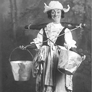 Dan Leno in Julian Wylies pantomime at the Tyne Theatre, Newcastle