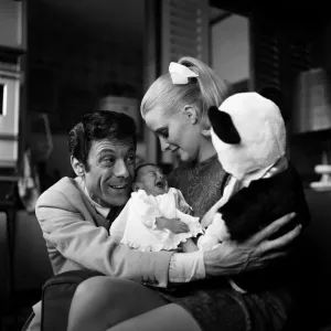 Dancer Lionel Blair, 37, has become a proud father. His wife Susan, 21