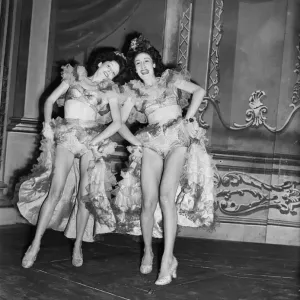 Dancing the samba at the Covent Garden Opera House in London near the end of Dancing the samba at the Covent Garden Opera House in London near the end of