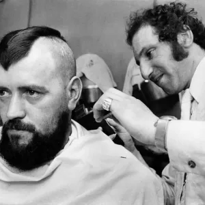 Daniel Ferran Mohican Haircut Print 29th May 1972