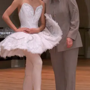 Darcey Bussell with pregnant Cherie Blair November 1999 Darcey Bussell Ballerina