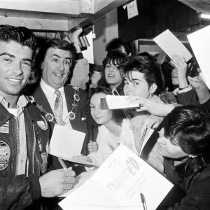 Eddie Kidd at Packhorse Centre, 10th December 1988 Print
