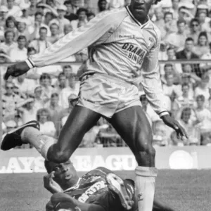 Dave Bennett vs Mitchell Thomas Print, 15th August 1987
