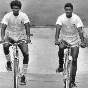 Coventry City Footballers Back in Training, 21st July 1988 Print