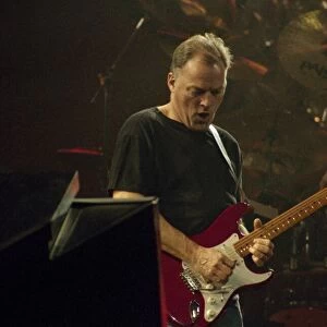 Dave Gilmour of Pink Floyd in concert at Earls Court October 1994
