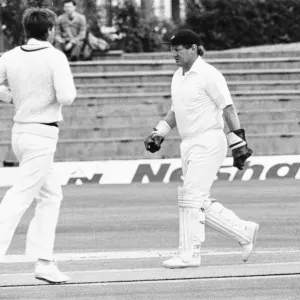 David Bairstow Yorkshire Wicketkeeper Print 5th July 1986