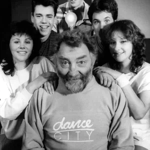 David Bellamy with young actors at Newcastles Eldon Square Recreation Centre on 15th David Bellamy with young actors at Newcastles Eldon Square Recreation Centre on 15th