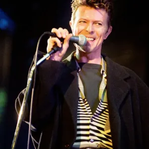 David Bowie at The Big Twix Mix Concert Print 1995