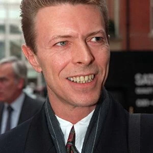 David Bowie Singer Actor April 1992