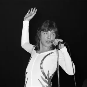 David Cassidy performs at Wembley. 18th March 1973
