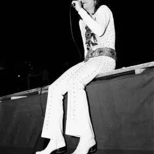 David Cassidy, singer, actor and musician, in concert at Wembley Arena. London David Cassidy, singer, actor and musician, in concert at Wembley Arena. London