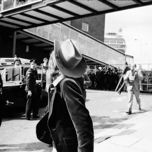 David Cassidy, singer, actor and musician, departs from Heathrow Airport David Cassidy, singer, actor and musician, departs from Heathrow Airport