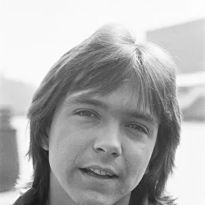 David Cassidy, singer and actor, pictured in 1972. David is pictured aboard