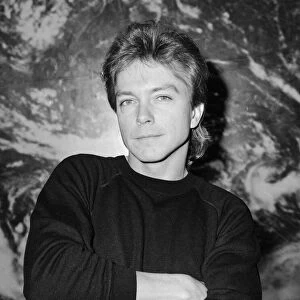 David Cassidy, singer and actor, pictured in 1987. David Bruce Cassidy is