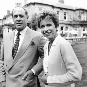 David Daker and Brigit Forsyth Print - September 1989