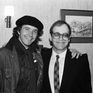 Elton John and David Essex in Print, January 23rd 1982