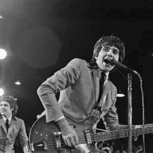 Print of David Essex on the set of Stardust, 17th March 1974