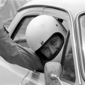 David Frost Racing Driver: David Frost, TV personality is to drive in the first motor