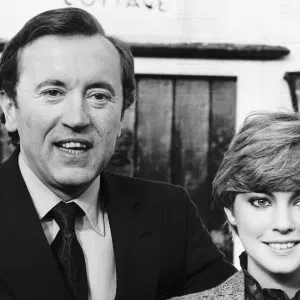 David Frost Print with Lynne Frederick