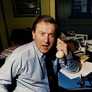 David Frost TV Presenter with his series of The Frost Programme