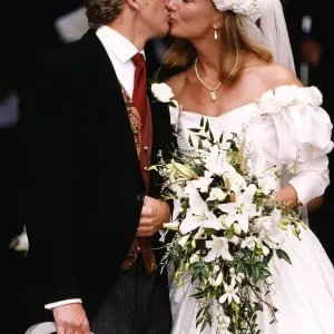 David Gower's Wedding Kiss Print, September 1992