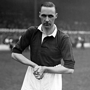 David Jack standing on the pitch Arsenal Footballer 1930