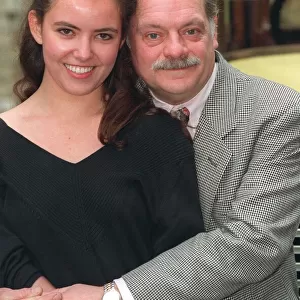 DAVID JASON AND ABIGAIL ROKISON, ACTORS AT PHOTOCALL FOR THE TV PROGRAMME THE DARLING