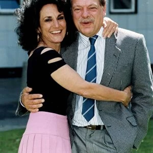 David Jason and Lesley Joseph at BBC press call 04 / 08 / 1993