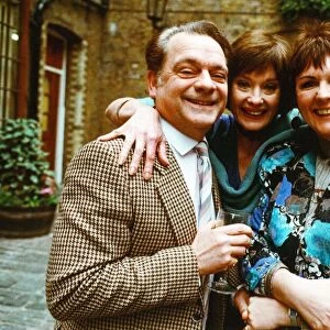David Jason, Nicola Paggett and Gwen Taylor in comedy series A Bit of a Do