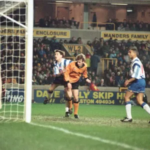David Kelly Scores Against Sheffield Wednesday Print, 8th February 1995