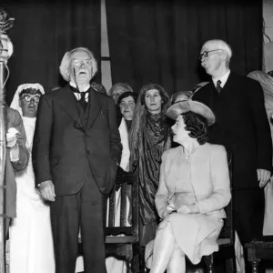 David Lloyd George at National Eisteddfod Print 1941 David Lloyd George at National Eisteddfod Print 1941