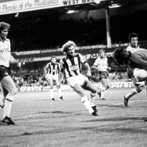 David Mills of West Bromwich Albion. West Bromwich Albion V Arsenal, score 2-0 to Arsenal