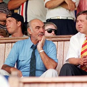 David Murray with Sean Connery at Ibrox in 1995