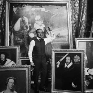 David Niven March 1965 Filming Lady L'at Castle Howard David Niven March 1965 Filming Lady L'at Castle Howard