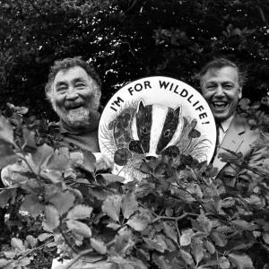 The two Davids, Bellamy and Attenborough, at Lumley Castle to launch the Durham Wildlife The two Davids, Bellamy and Attenborough, at Lumley Castle to launch the Durham Wildlife