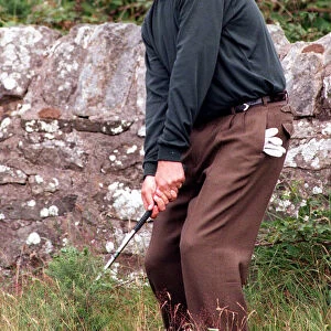 Davis Love 3rd at the open golf championship Troon July 1997