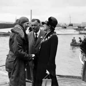 On this day 20 / 6 / 1928 Amelia Earhart completed her Atlantic flight Our
