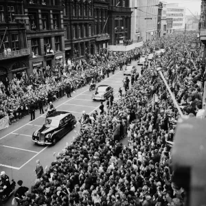 Four days after the world premiere of A Hard Days Night in London Four days after the world premiere of A Hard Days Night in London
