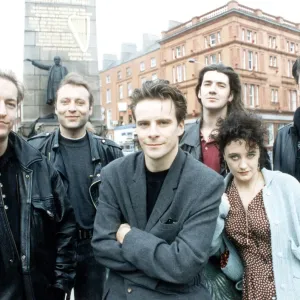Deacon Blue beside Charles Stewart Parnell Print