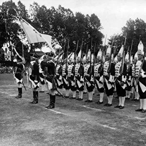 Deal Pageant and Tattoo, marines of 1761. 31st July 1935