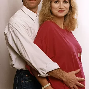 Debbie Arnold With Her Husband David Janson Actor Dbase A©Mirrorpix